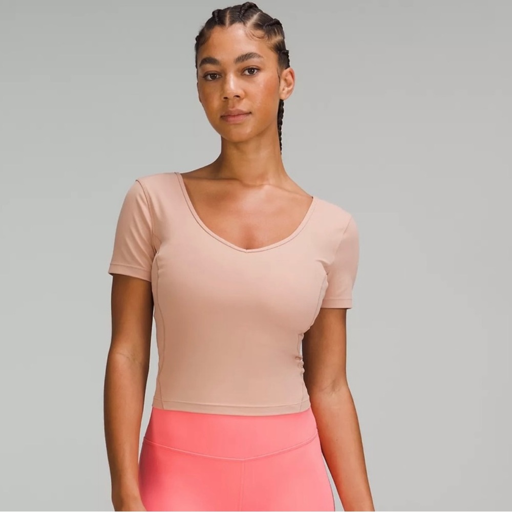 Lululemon Align T-Shirt – Pink Clay – Size 10